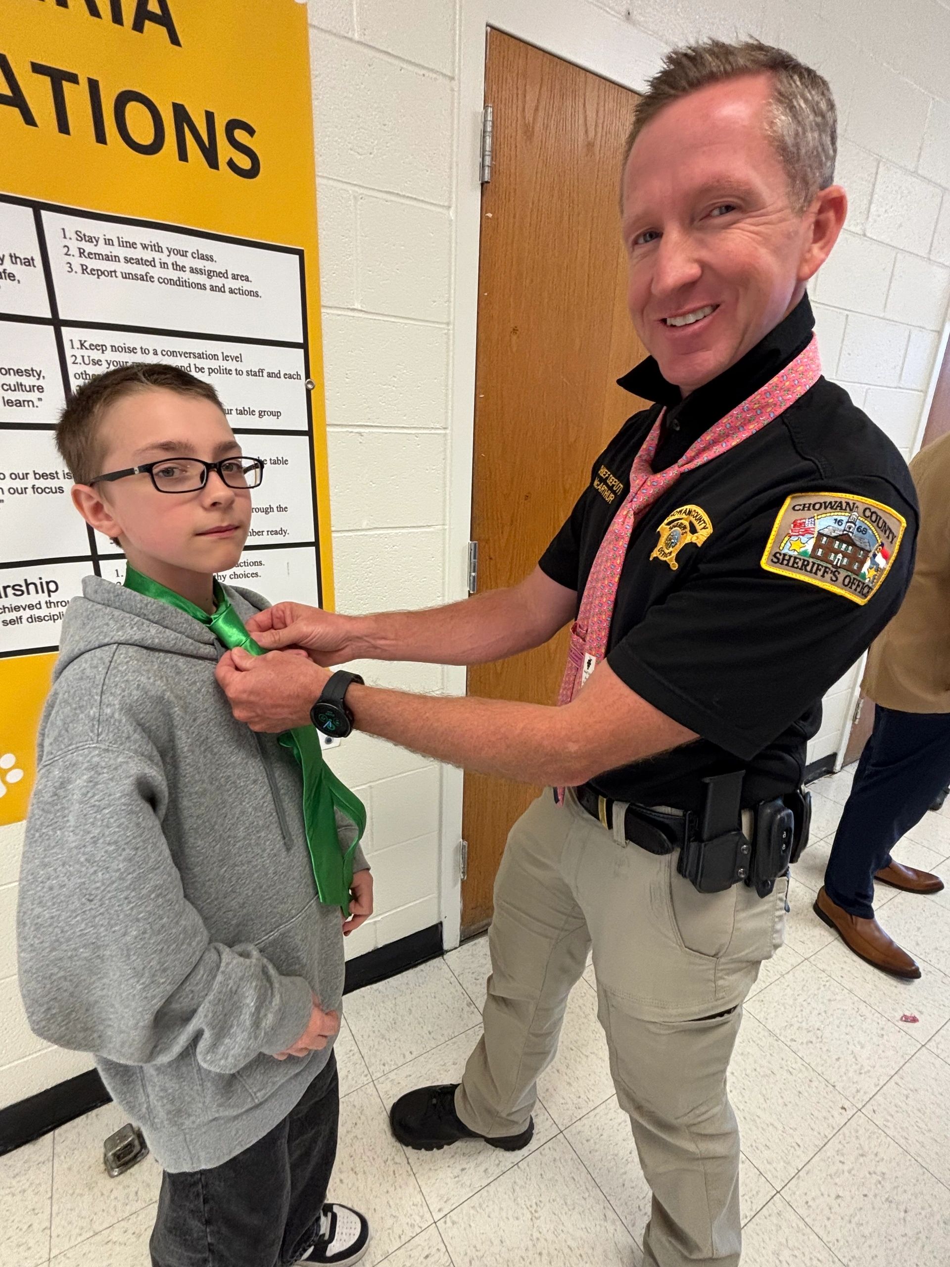 Tied for Success at Chowan Middle School — photo 10